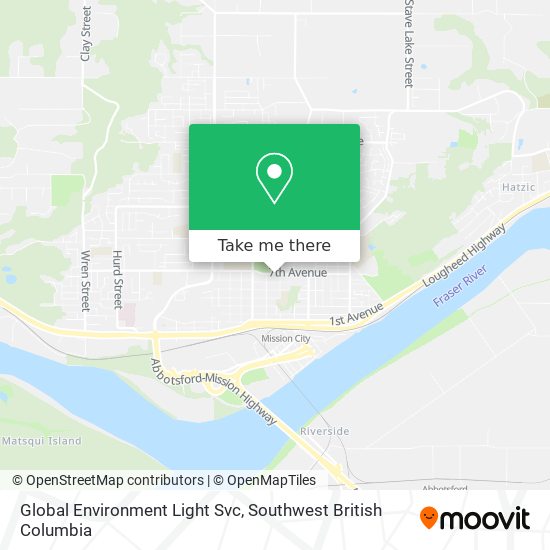 Global Environment Light Svc map