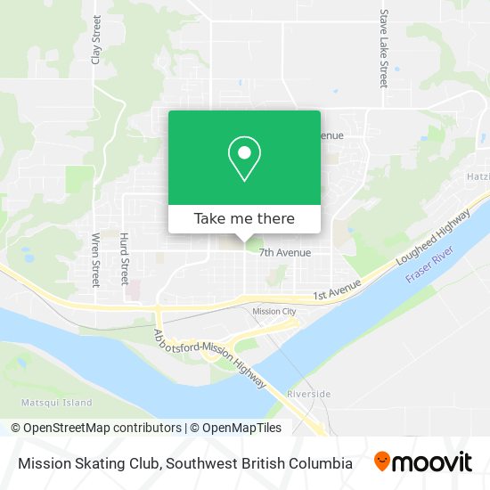 Mission Skating Club map