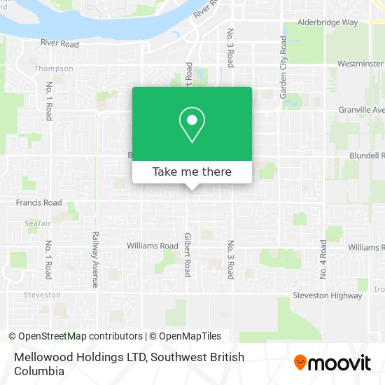 Mellowood Holdings LTD map