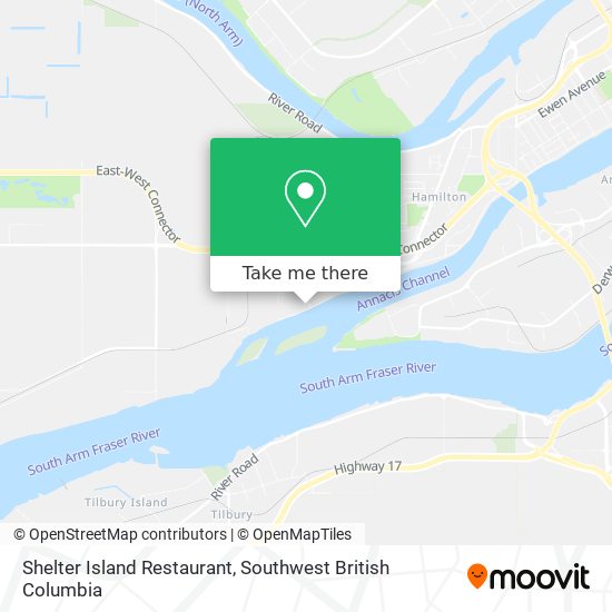 Shelter Island Restaurant map