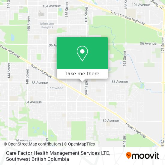 Care Factor Health Management Services LTD map