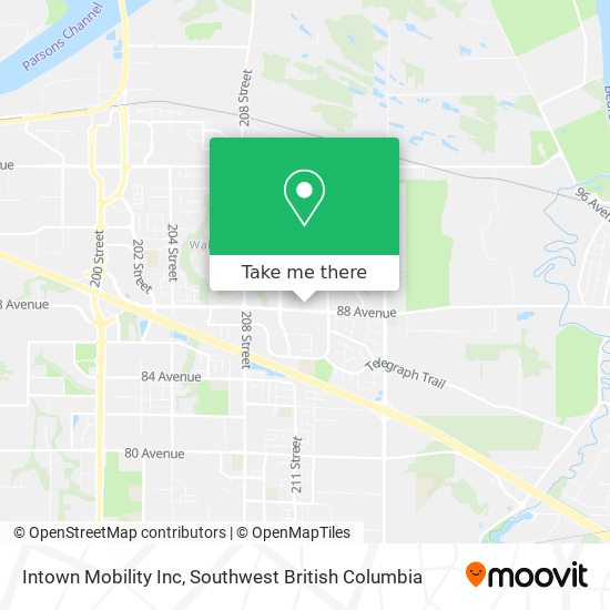 Intown Mobility Inc map