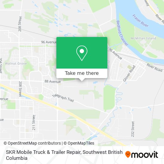 SKR Mobile Truck & Trailer Repair map