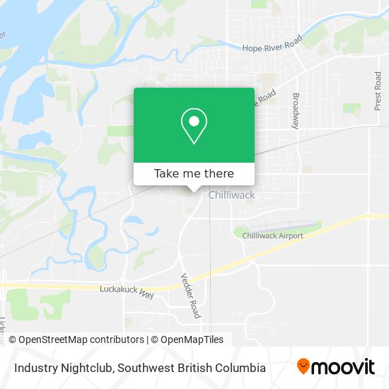 Industry Nightclub map