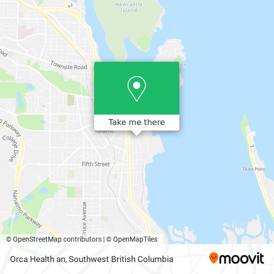 Orca Health an map