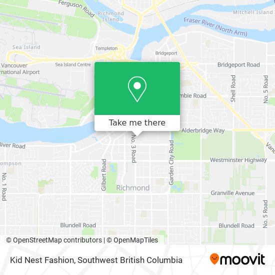 Kid Nest Fashion map