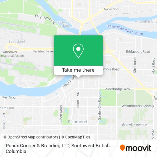 Panex Courier & Branding LTD map