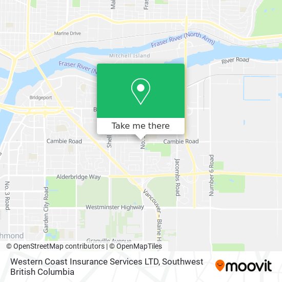 Western Coast Insurance Services LTD map