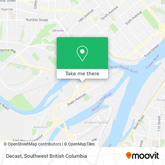 Decast map