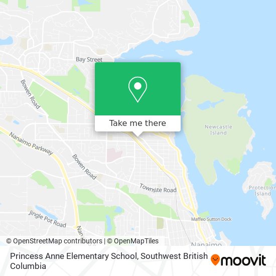 Princess Anne Elementary School map