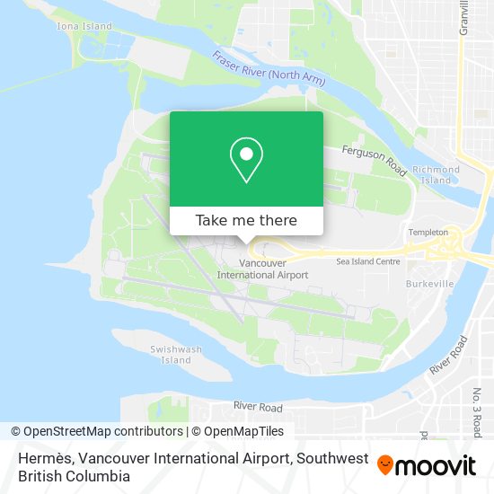 Hermès, Vancouver International Airport plan