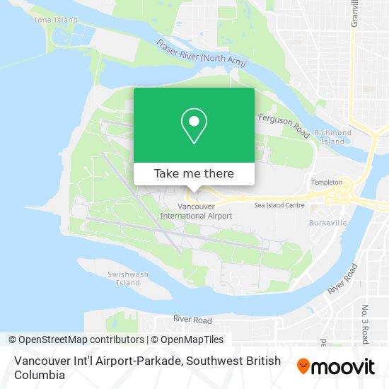 Vancouver Int'l Airport-Parkade plan