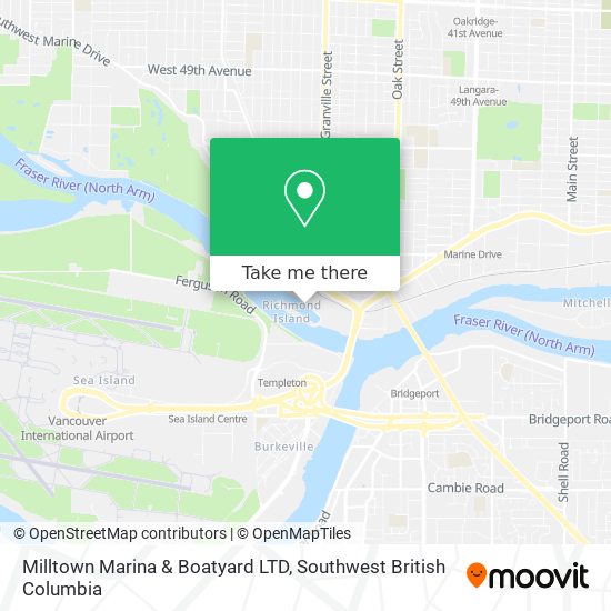 Milltown Marina & Boatyard LTD map