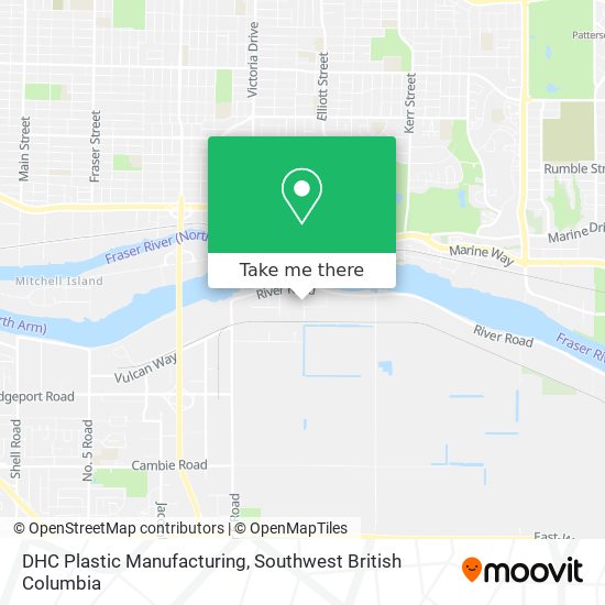 DHC Plastic Manufacturing map