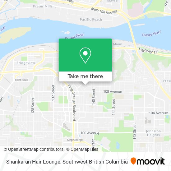 Shankaran Hair Lounge map