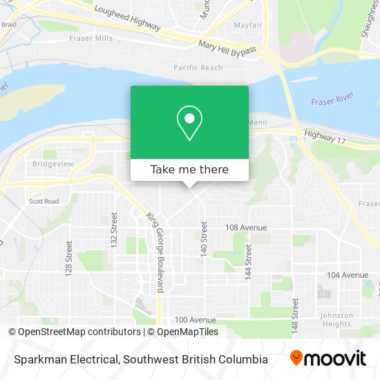 Sparkman Electrical map