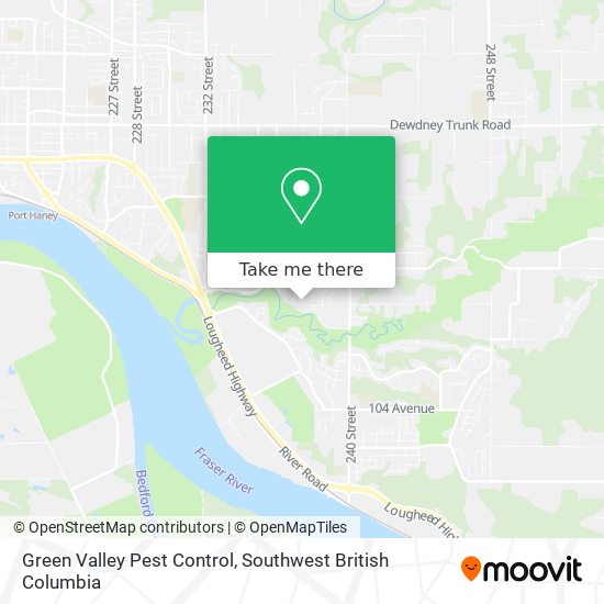 Green Valley Pest Control map