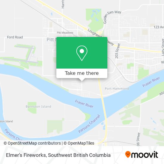 Elmer's Fireworks map