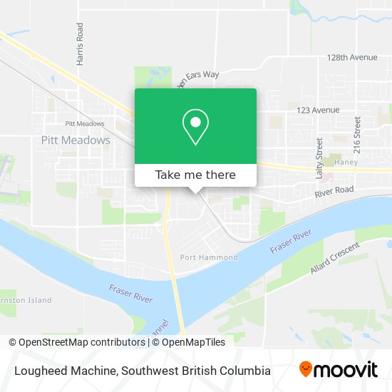 Lougheed Machine map