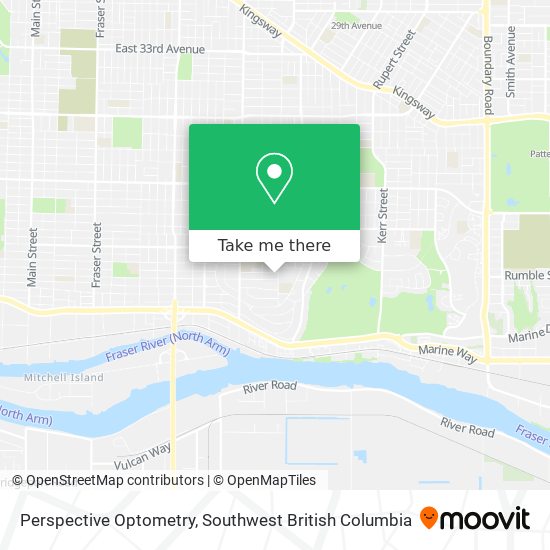 Perspective Optometry map