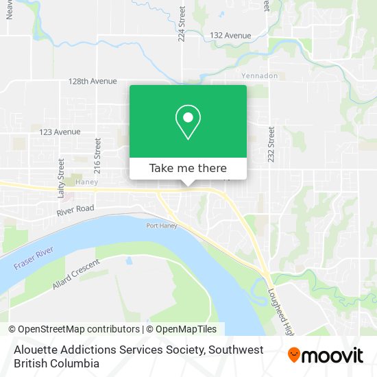 Alouette Addictions Services Society plan