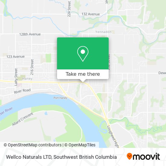 Wellco Naturals LTD map