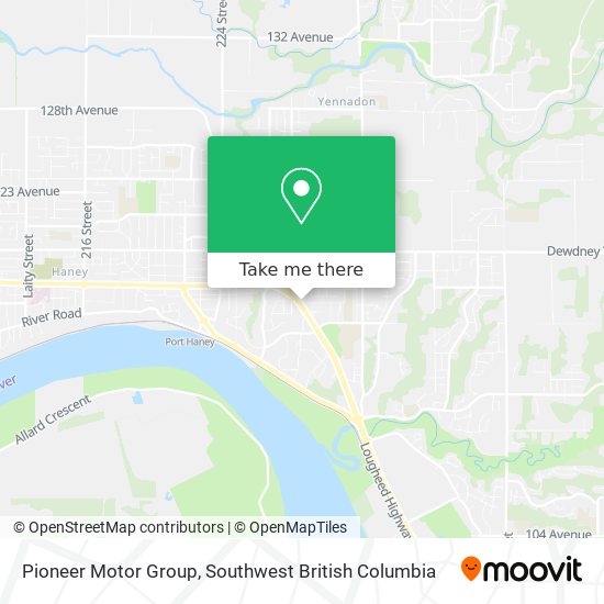 Pioneer Motor Group map