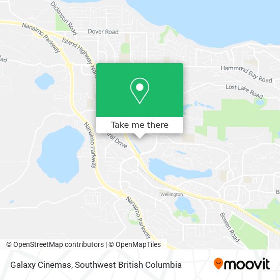 Galaxy Cinemas map