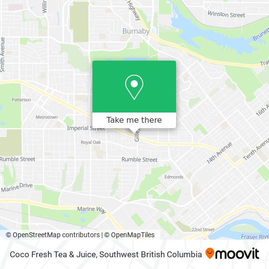 Coco Fresh Tea & Juice plan