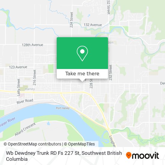 Wb Dewdney Trunk RD Fs 227 St map