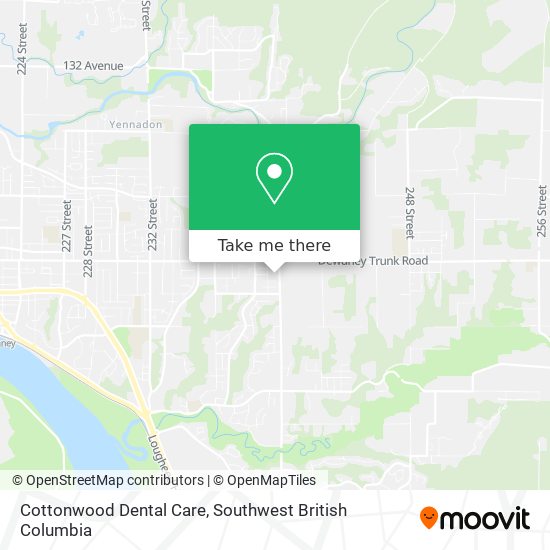 Cottonwood Dental Care map