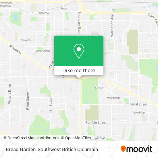 Bread Garden map