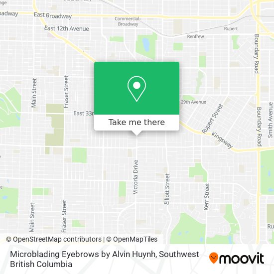 Microblading Eyebrows by Alvin Huynh map