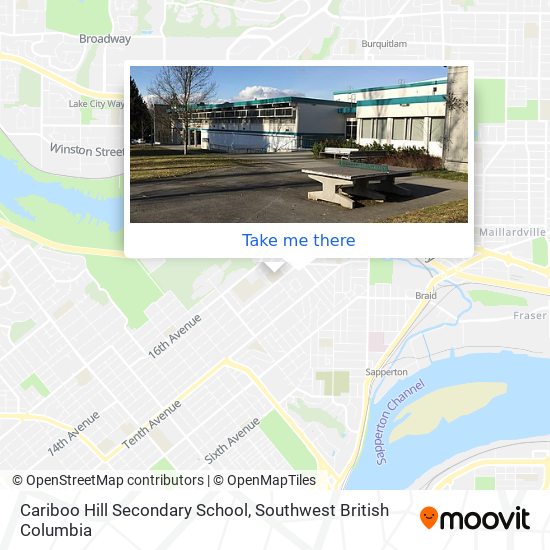 Cariboo Hill Secondary School plan