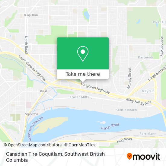 Canadian Tire-Coquitlam plan