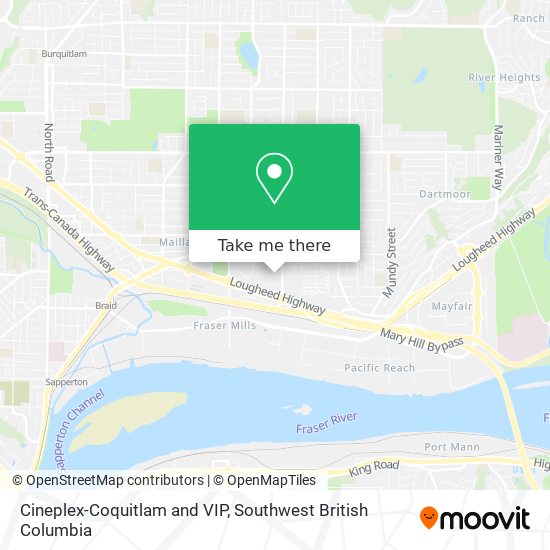 Cineplex-Coquitlam and VIP plan