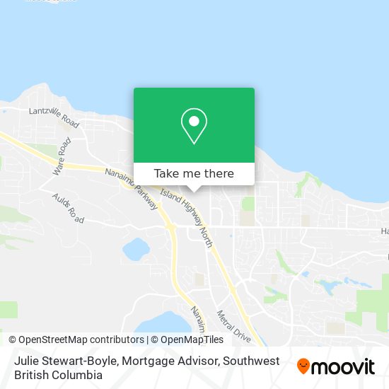 Julie Stewart-Boyle, Mortgage Advisor map