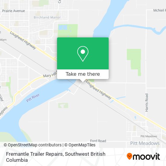 Fremantle Trailer Repairs map