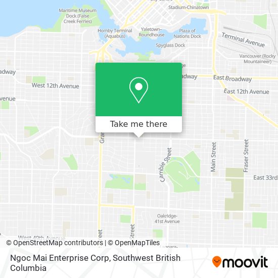 Ngoc Mai Enterprise Corp map