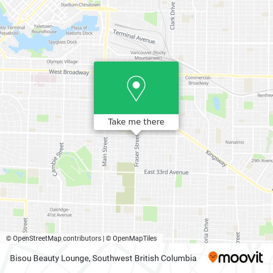 Bisou Beauty Lounge map