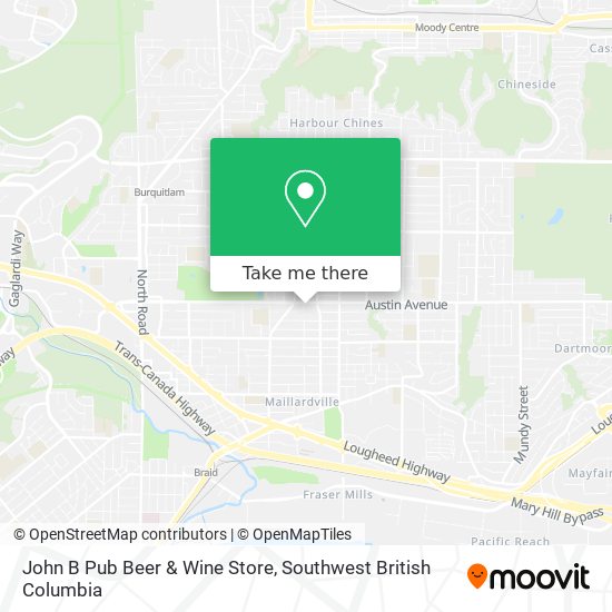 John B Pub Beer & Wine Store map