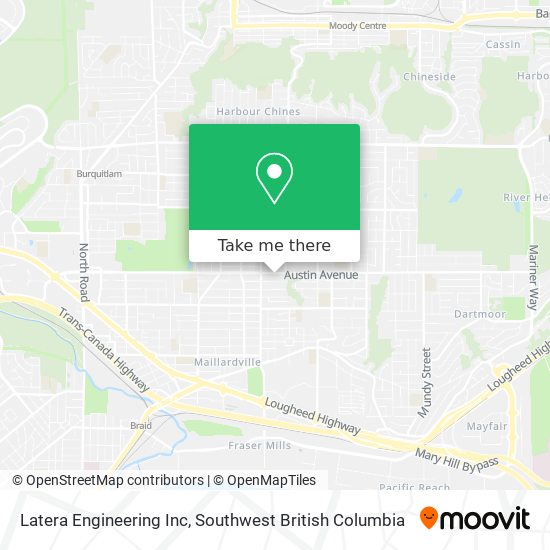 Latera Engineering Inc map