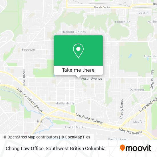 Chong Law Office map