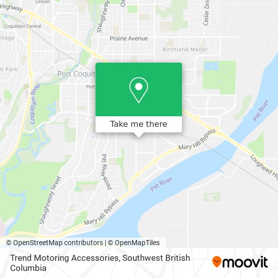 Trend Motoring Accessories map