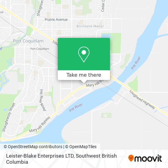 Leister-Blake Enterprises LTD map