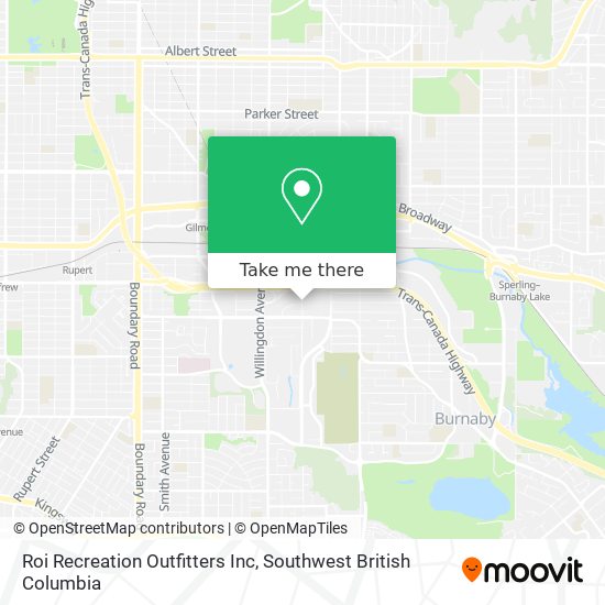 Roi Recreation Outfitters Inc map