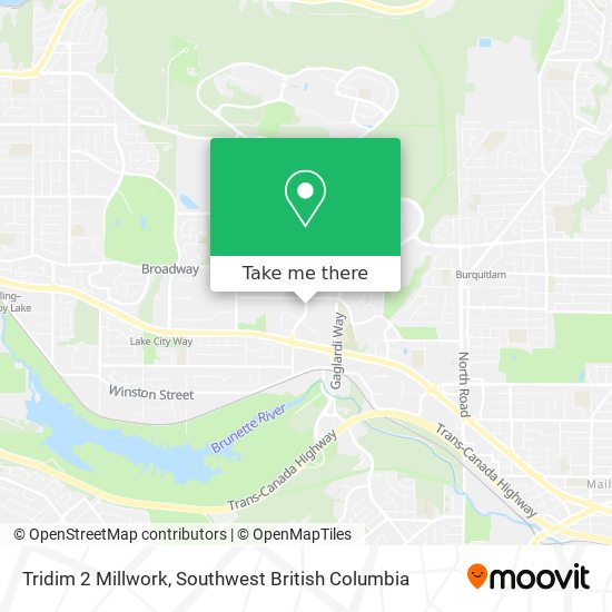 Tridim 2 Millwork map