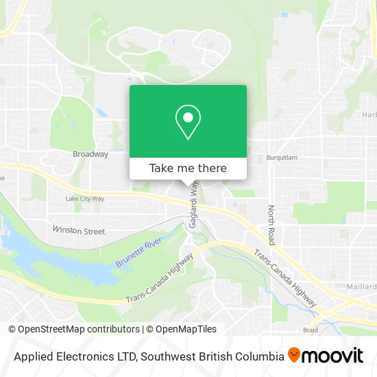Applied Electronics LTD map