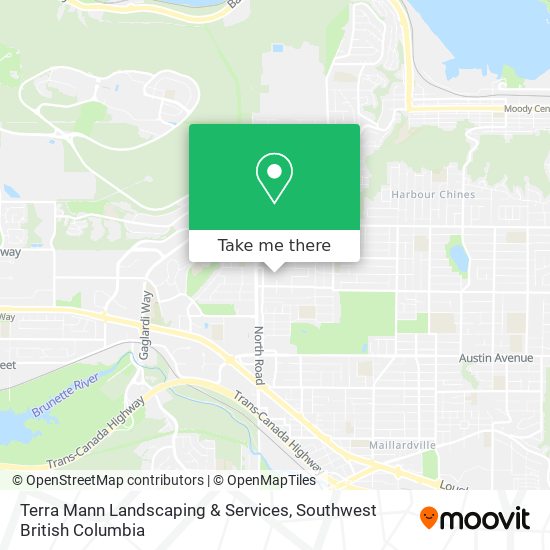 Terra Mann Landscaping & Services map