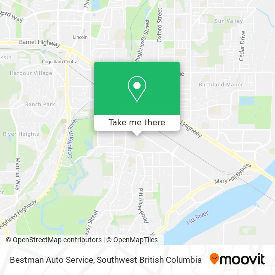 Bestman Auto Service map